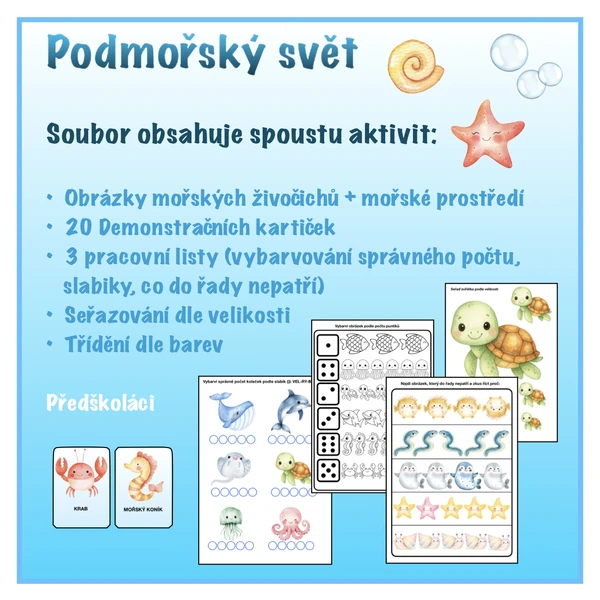 Podvodní svět plný barev 🪸🌊🫍