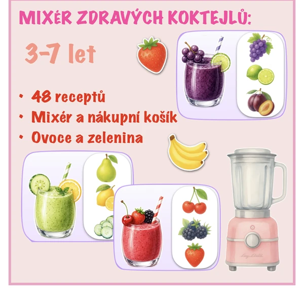 Mixér zdravých koktejlů