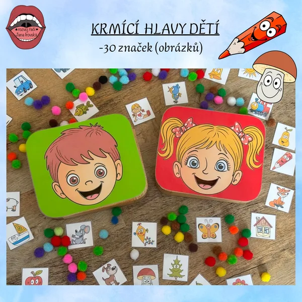 KRMÍCÍ HLAVY DĚTI
