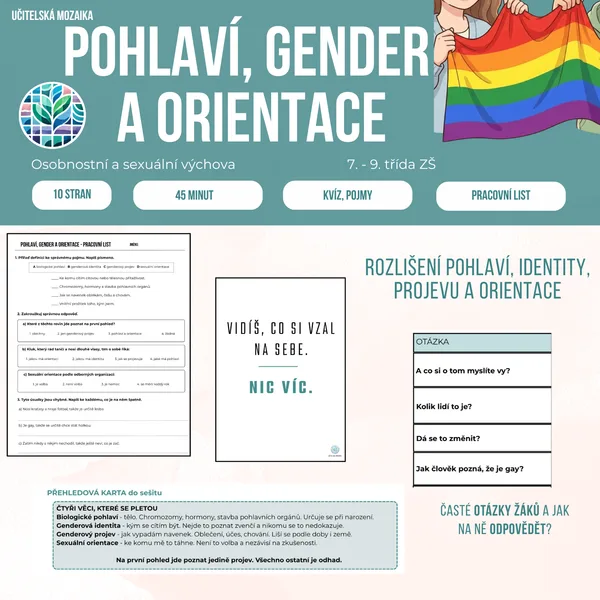 Pohlaví, gender a orientace
