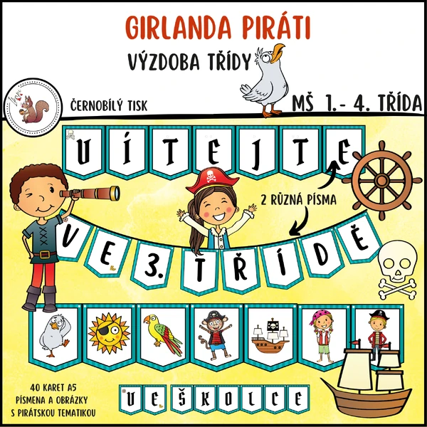 Girlanda piráti