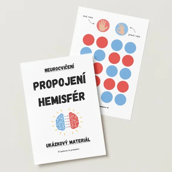 Propojování hemisfér - odměna