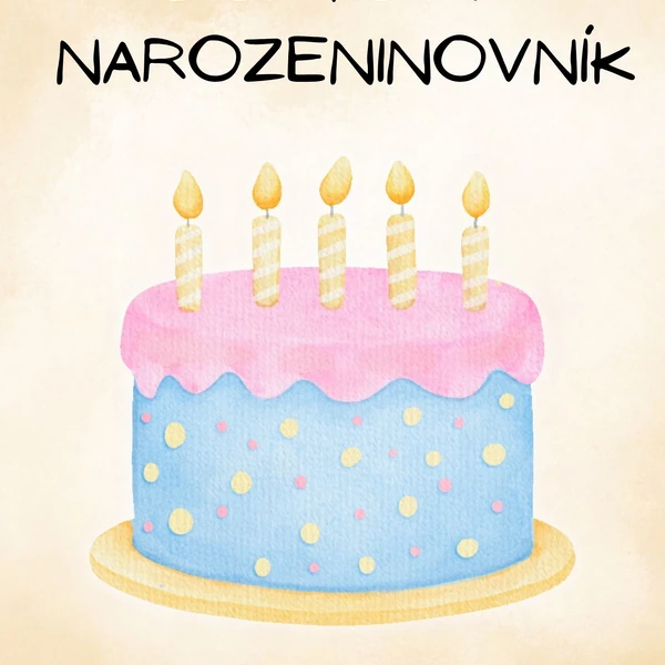 Dortový narozeninovník