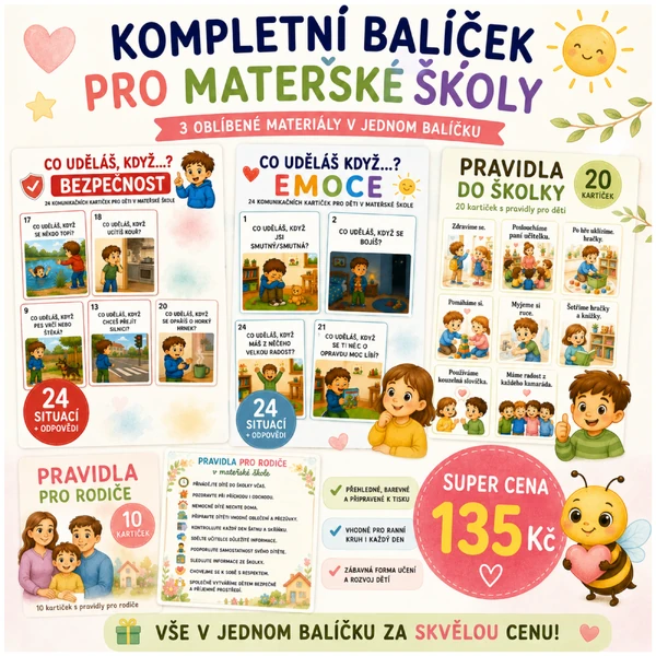KOMPLETNÍ BALÍČEK PRO MATEŘSKÉ ŠKOLY
