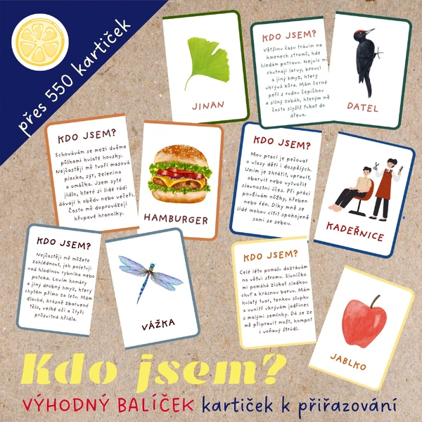KDO JSEM? VÝHODNÝ BALÍČEK
