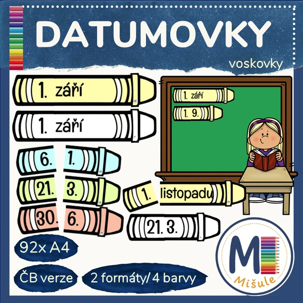 DATUMOVKY - voskovky