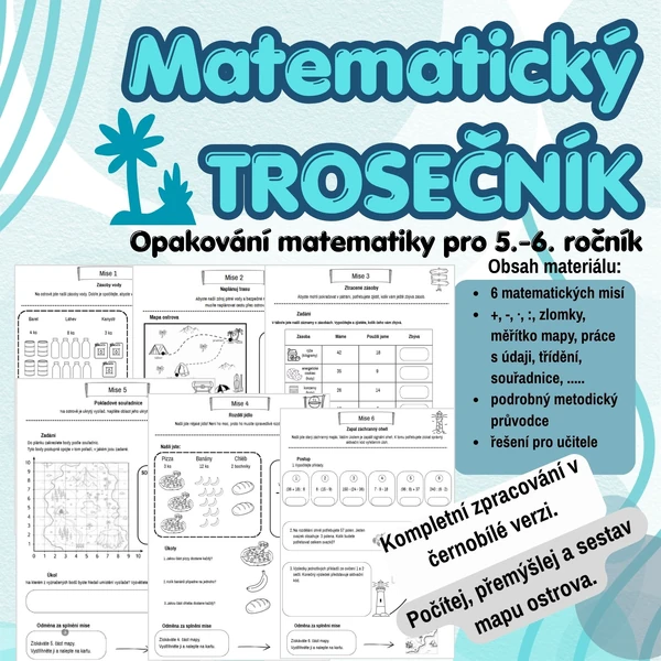 Matematický trosečník - dobrodružná matematická hra
