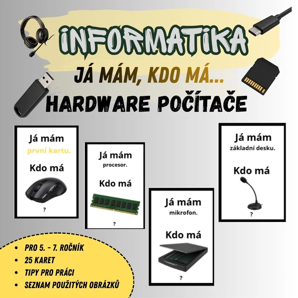 Já mám, kdo má ...? - Hardware počítače