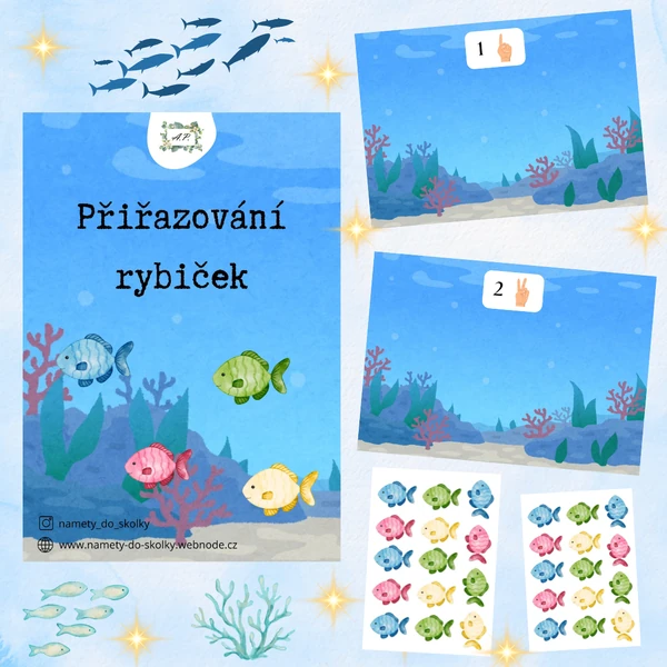 Přiřazování rybiček