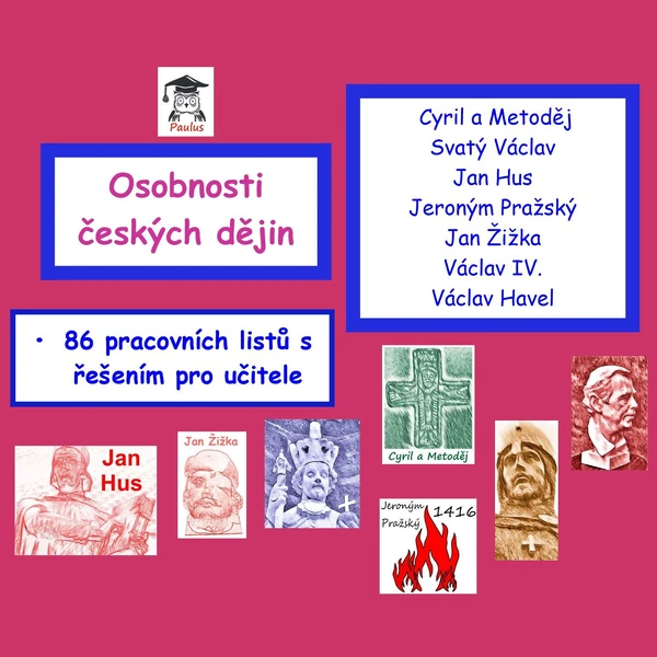 MEGA SET 7 Osobnosti českých dějin