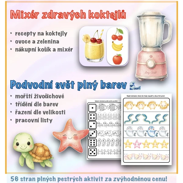 🍉🍹Letní balíček aktivit!🪸🌊