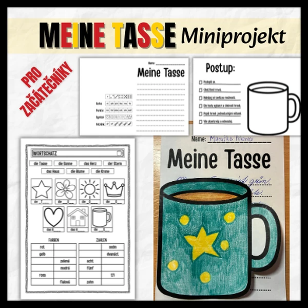 MEINE TASSE | Miniprojekt pro začátečníky NJ