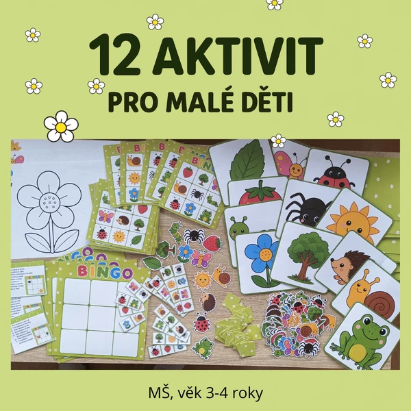 12 Aktivit pro malé děti