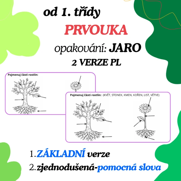 Prvouka- JARO- opakování