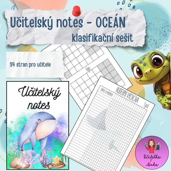 Učitelský notes - OCEÁN
