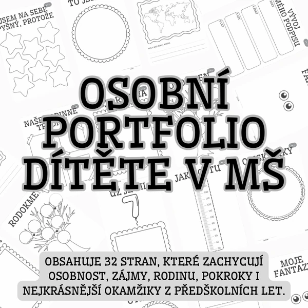 OSOBNÍ PORTFOLIO DÍTĚTE V MŠ