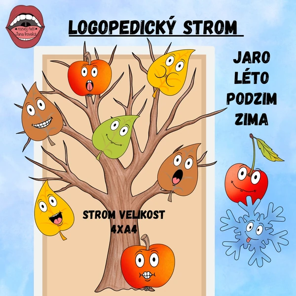LOGOPEDICKÝ STROM NA CELÝ ROK