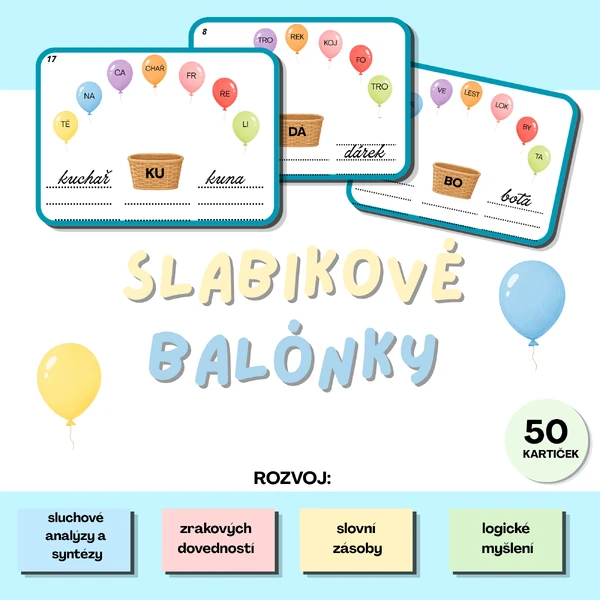 Slabikové balónky