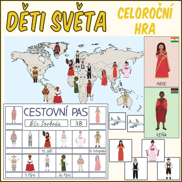 Celoroční hra - Děti světa
