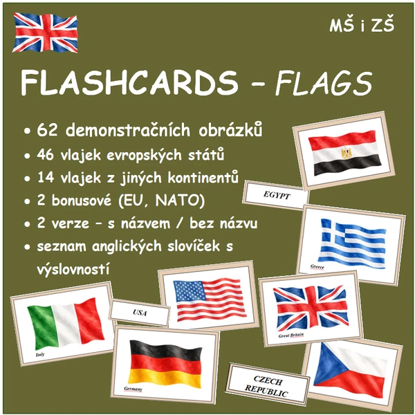 FLASHCARDS - flags