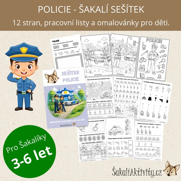 Sešítek/Pracovní listy - POLICIE