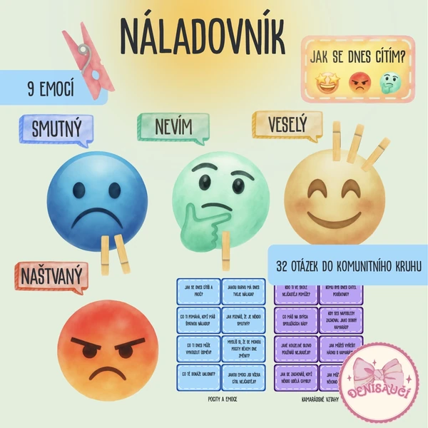 Náladovník – každodenní podpora emocí a komunitního kruhu