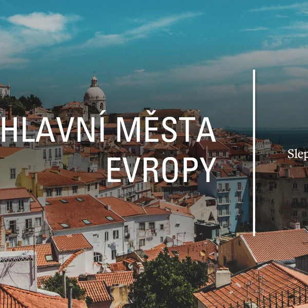 Hlavní města Evropy - slepá mapa