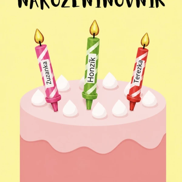 Narozeninovník - dort