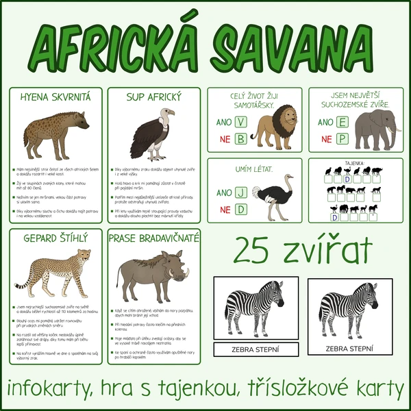 Zvířata africké savany