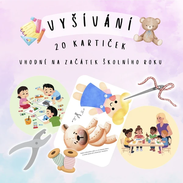 Vyšívání - Hurá do školky