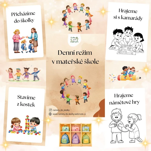 Denní režim v mateřské škole