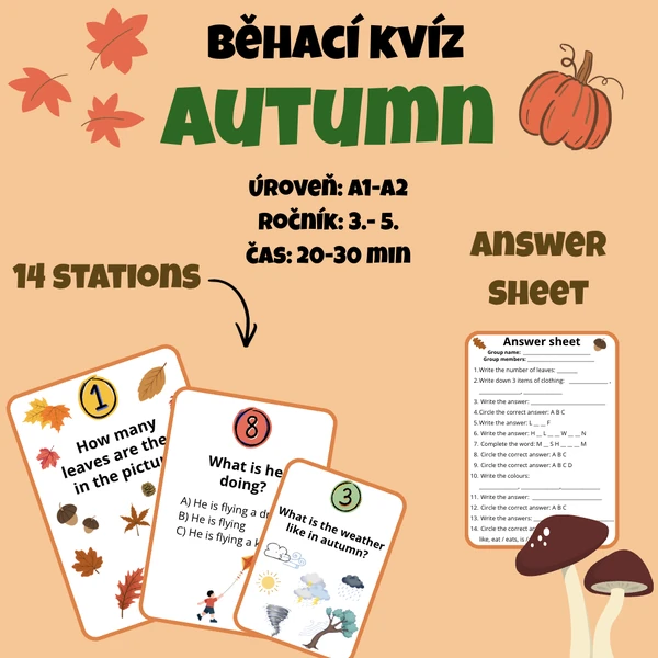 Autumn - běhací kvíz