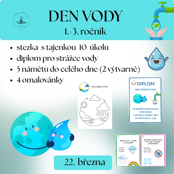 Den vody 1. - 3. ročník