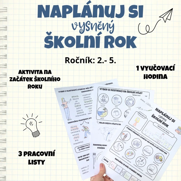 Naplánuj si vysněný školní rok