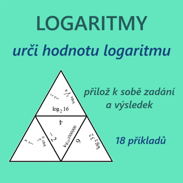 LOGARITMY – urči hodnotu logaritmu