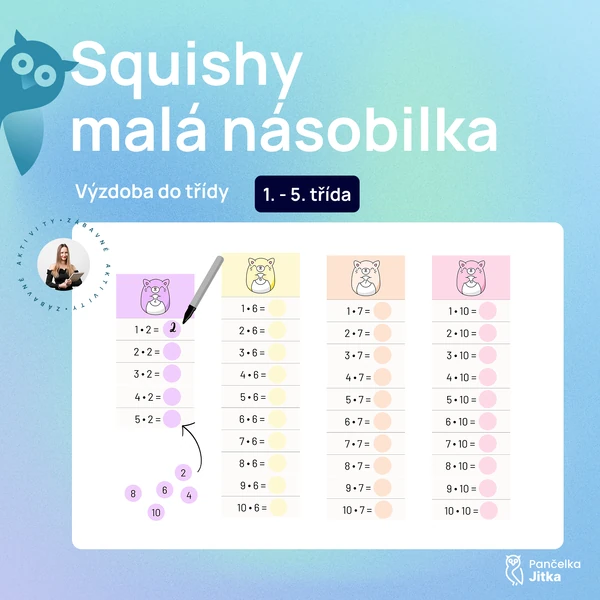 Squishy malá násobilka