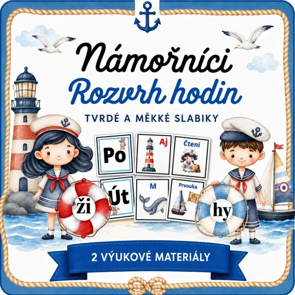 Námořníci - výzdoba pro 2. ročník
