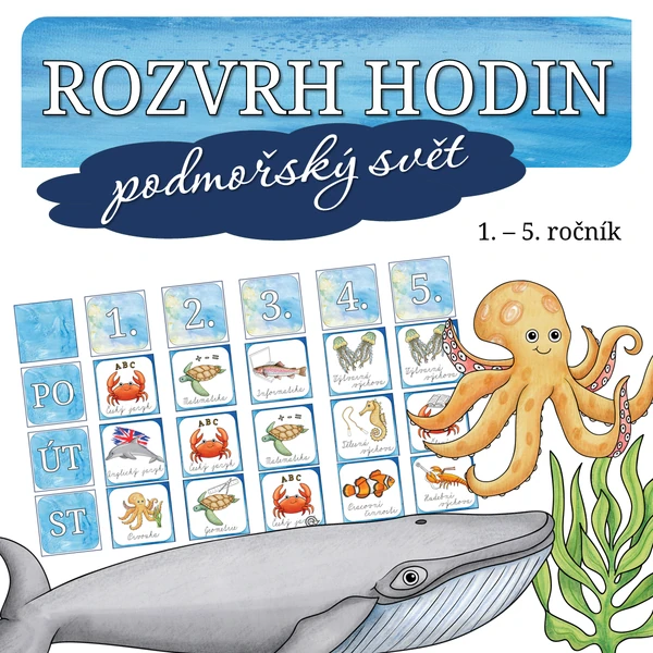 Rozvrh hodin: Podmořský svět