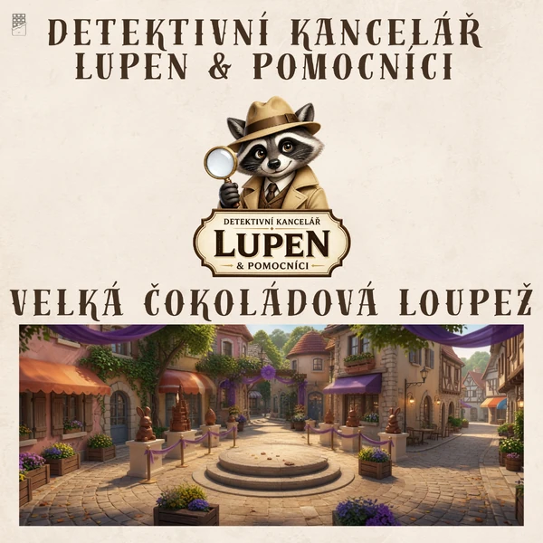 Detektivní kancelář Lupen a pomocníci - Velká čokoládová loupež - případ 002