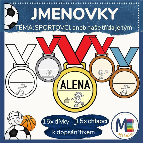 JMENOVKY - SPORTOVCI