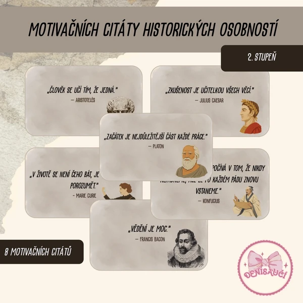 Motivační citáty historických osobností