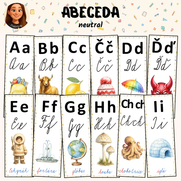 Abeceda - neutral