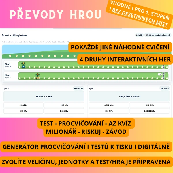 Převody hrou