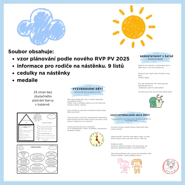 PŘÍPRAVNÝ TÝDEN podle nového RVP PV