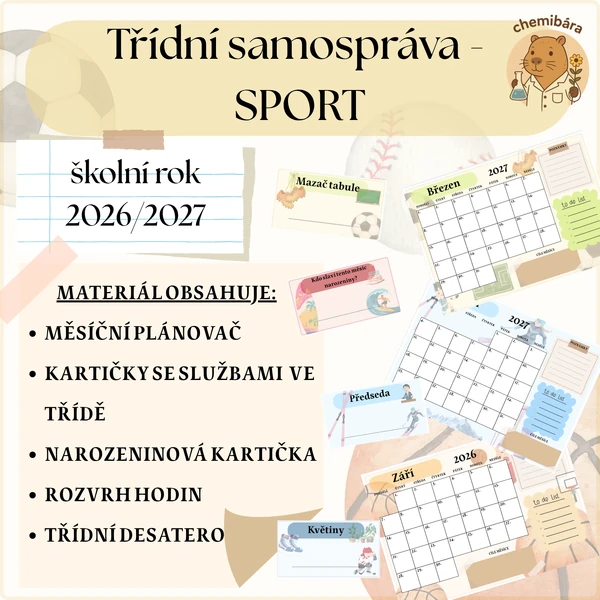 Třídní samospráva - SPORT