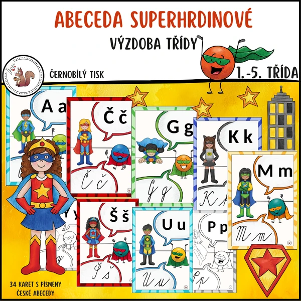 Abeceda superhrdinové
