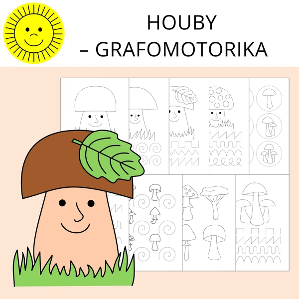 HOUBY – GRAFOMOTORIKA