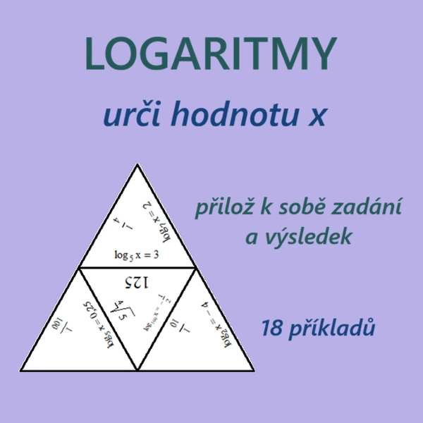 LOGARITMY – urči hodnotu x