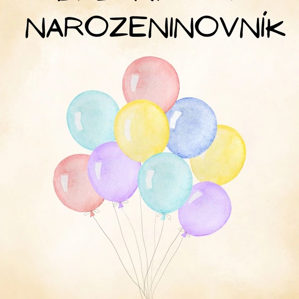 Balónkový narozeninovník