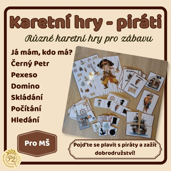 Karetní hry - piráti